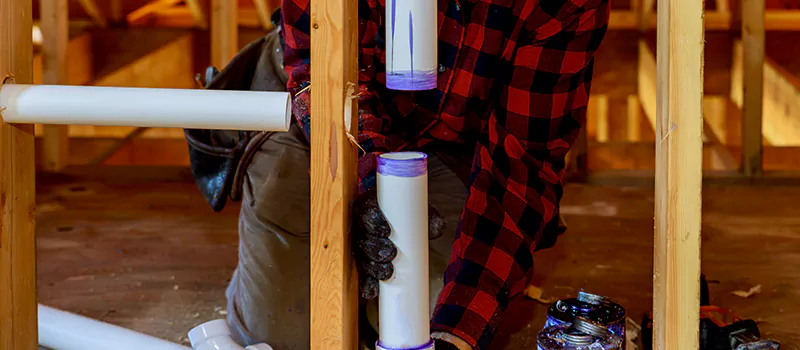 Process of Rough In Plumbing in Kensington Market, Toronto